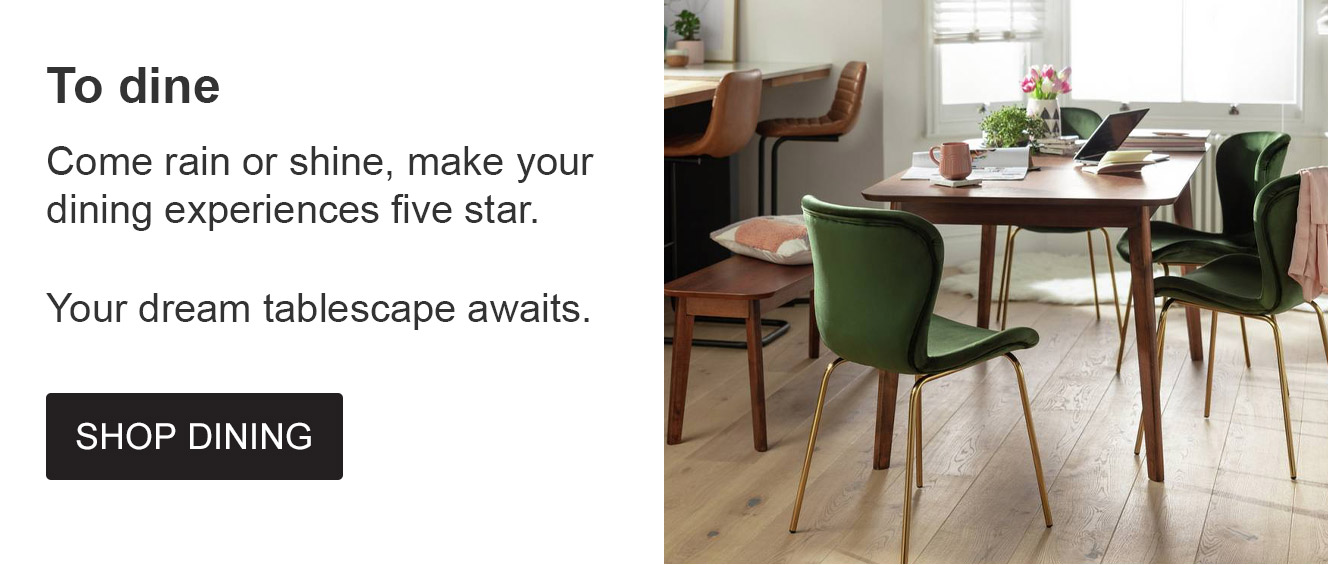 To dine. Shop dining room.