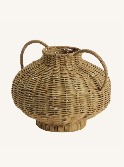 Habitat Woven Rattan Medium Vase
