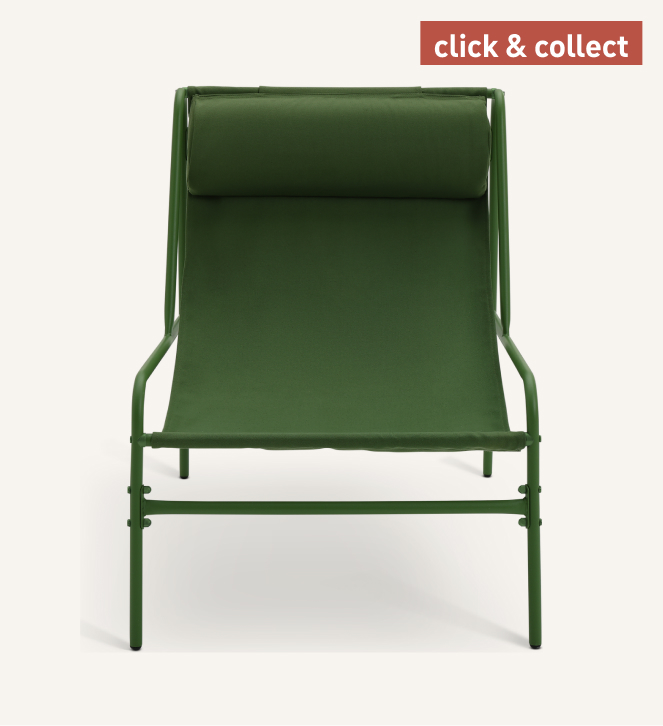 Habitat Teka Metal Garden Chair - Green